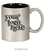 11 oz. Round Ceramic Lazer Mug