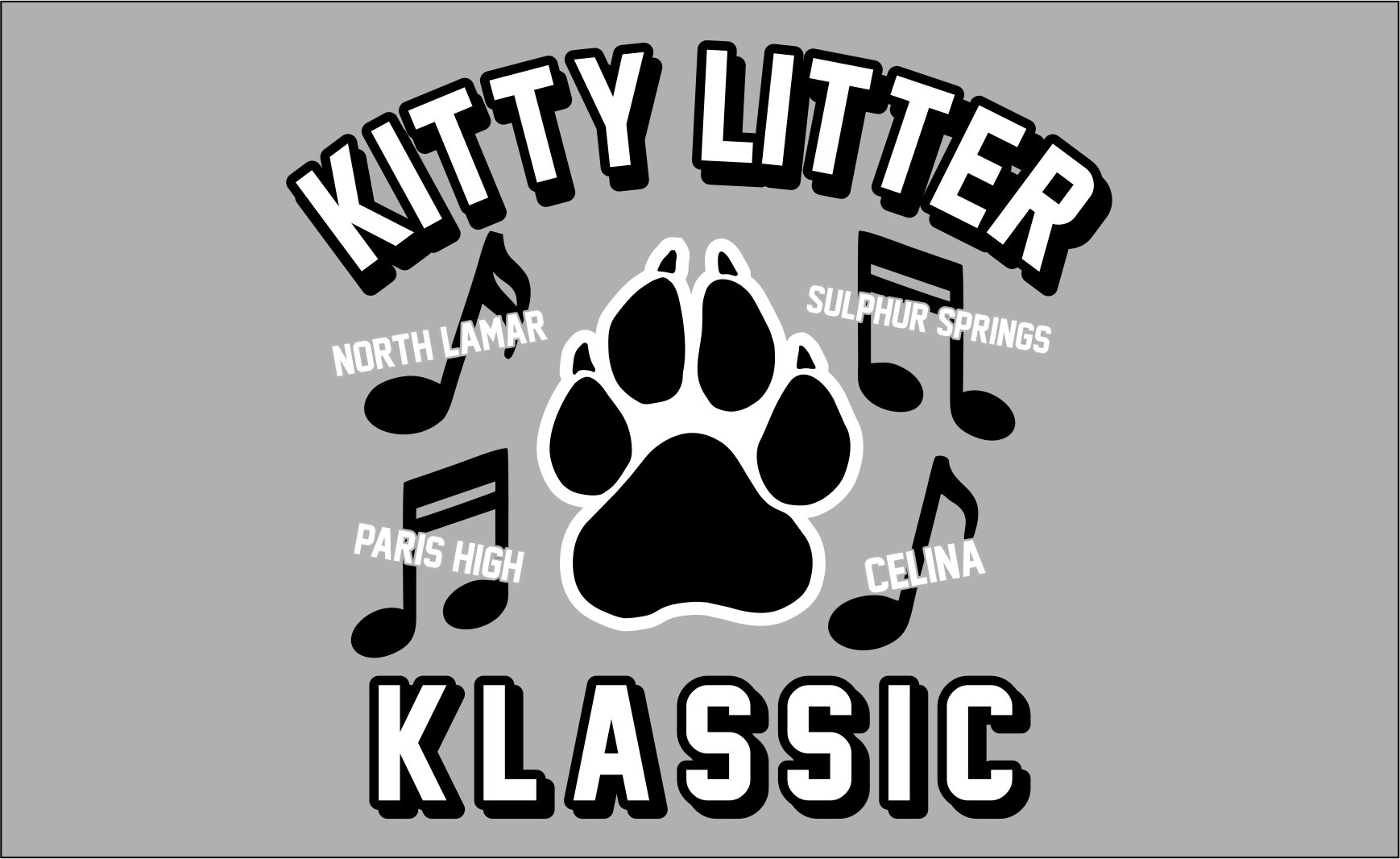 Kitty Litter Klassic Show END DATE 11424 Print Works
