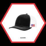 Richardson 112 with Logo (& FREE AMERICAN FLAG EMBROIDERY) FLASH SALE