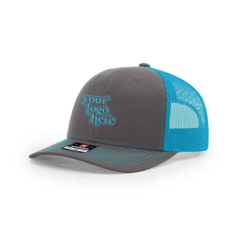 Richardson 112 Trucker Hat Custom Logo Embroidered Cap