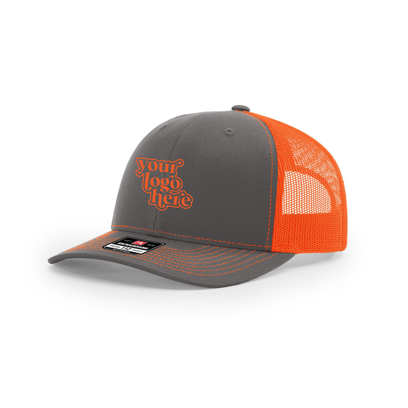 Richardson 112 Trucker Hat Custom Logo Embroidered Cap