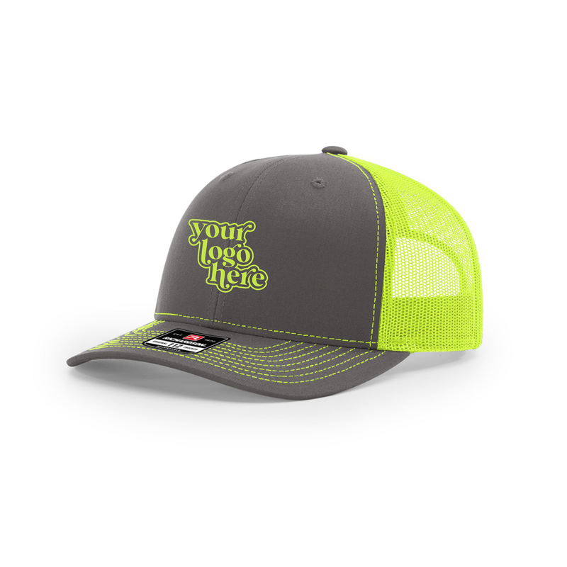 Richardson 112 Trucker Hat Custom Logo Embroidered Cap