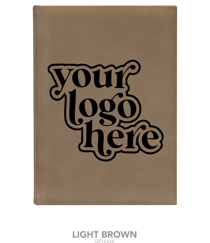 Laserable Leatherette 7" x 9 3/4" Journal