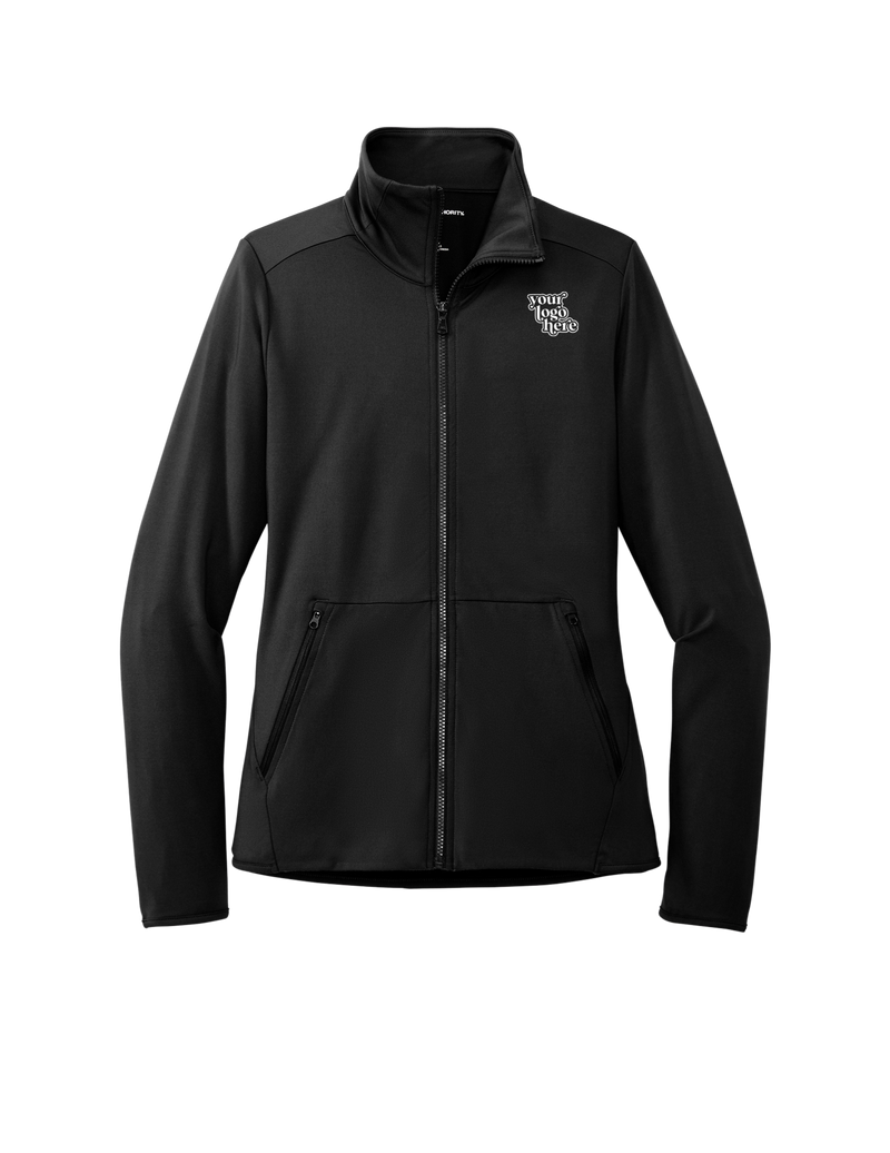 Port Authority® Ladies Accord Stretch Fleece Full-Zip