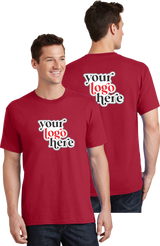 Full Color Front & Back, Red