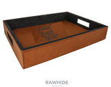 Leatherette Serving Tray