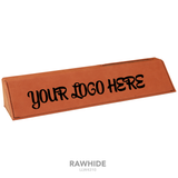 Leatherette Desk Wedge 10 1/2" with card holder