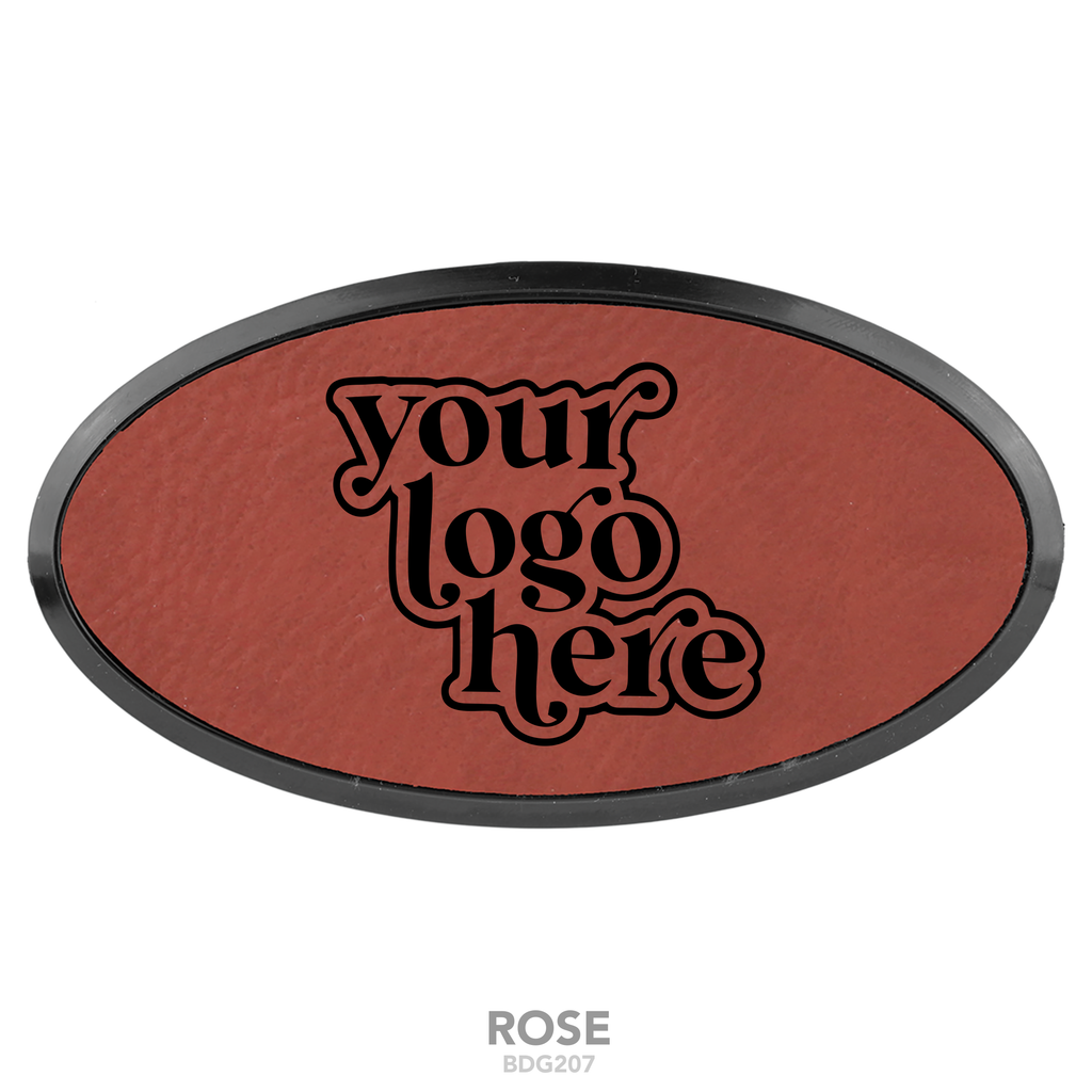 Red Roses Name Badge 