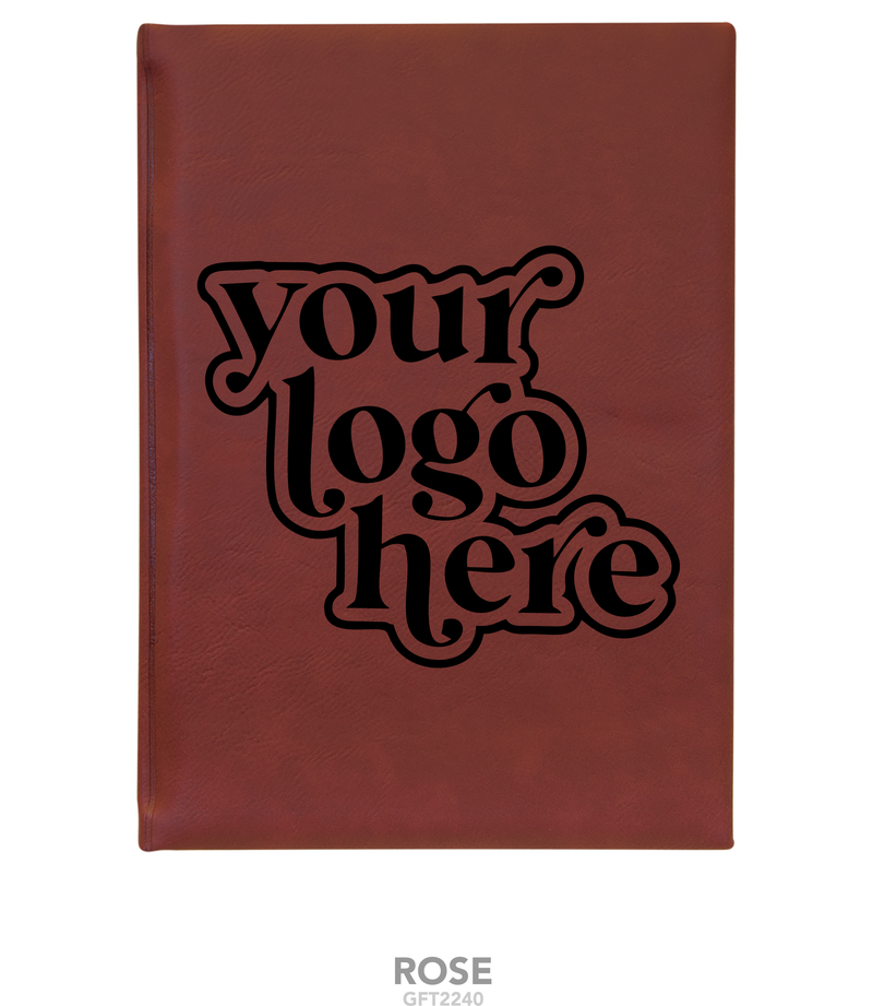 Laserable Leatherette 7" x 9 3/4" Journal