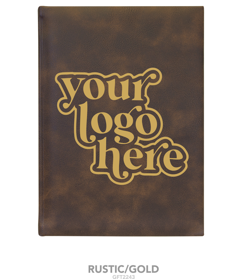Laserable Leatherette 7" x 9 3/4" Journal