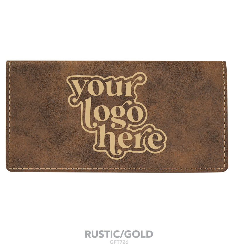 Leatherette Checkbook Cover