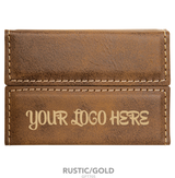 Leatherette Hard Business Card Case