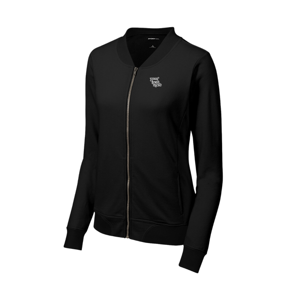 Sport-Tek® Ladies Lightweight French Terry Bomber
