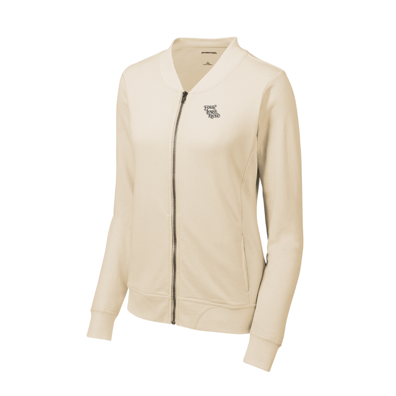 Sport-Tek® Ladies Lightweight French Terry Bomber