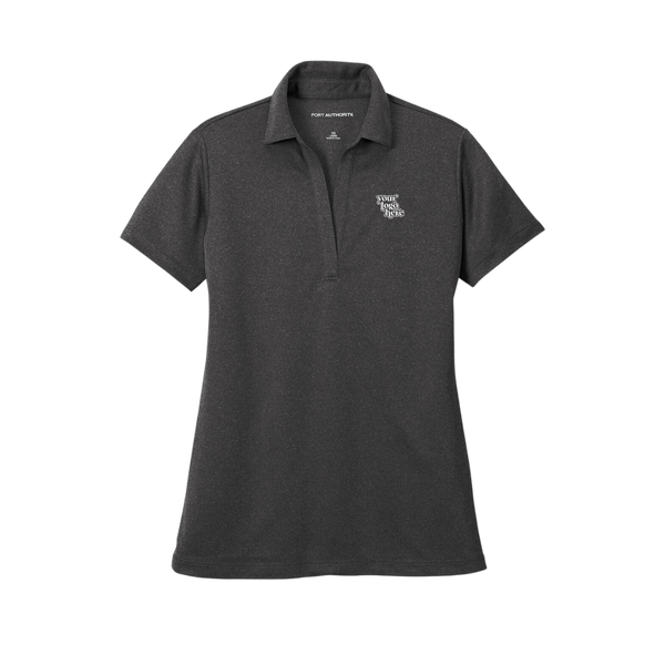 Port Authority® Ladies Heathered Silk Touch™ Performance Polo